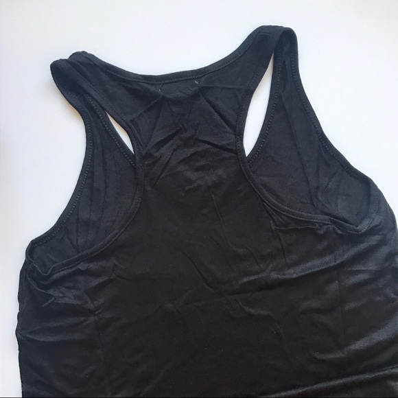 🍰Deep in the Heart" black & sliver graphic top XS - Picture 4 of 7